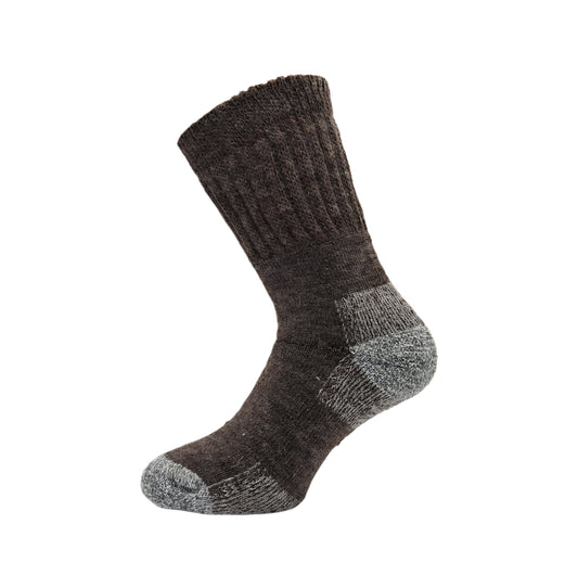 Alpakasocken Medium mit Frottee 3er-pack