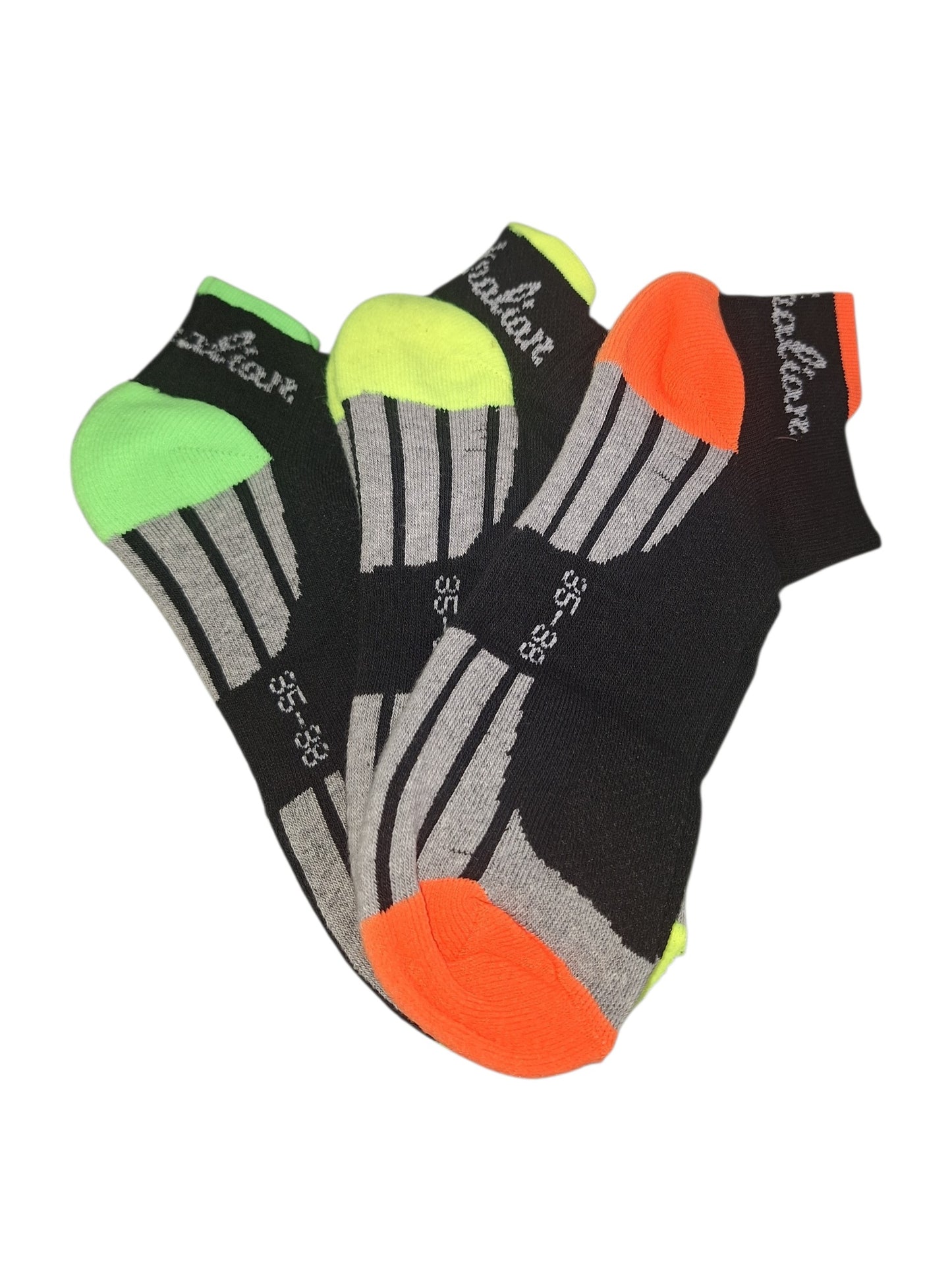 Running Sneaker mit Anti-Chafing Ferse 3er-pack