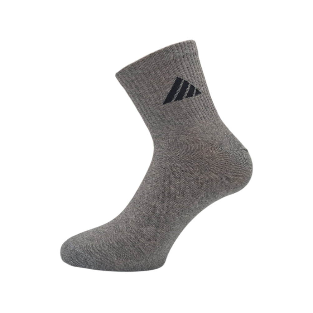 Quarter Socken mit Frottesohle Damen-Herren 3er-pack