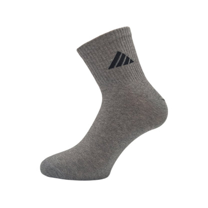 Quarter Socken mit Frottesohle Damen-Herren 3er-pack