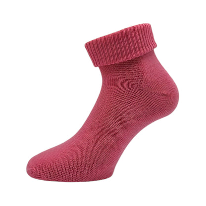 Kuschelsocken Damen Quarter-Kniestrümpfe