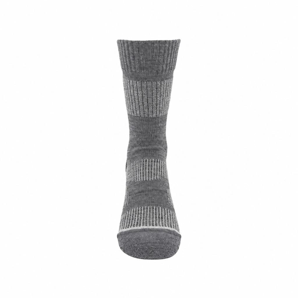 Graue Socke Vorderansicht